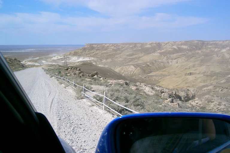Die Landschaft war heute mehr als beeindruckend.