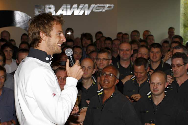 Button wirkt schon wie der neue König der F1
