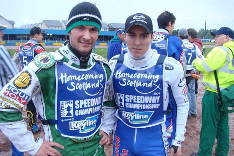 Kevin Wölbert (li.) und Max Dilger