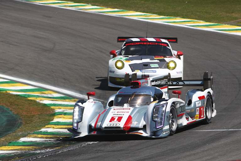 Audi fährt in Interlagos zum Doppelsieg