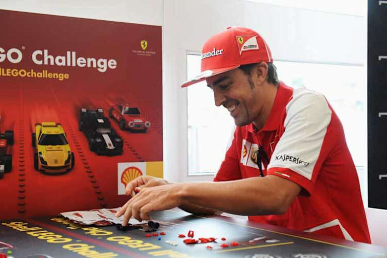 Fernando Alonso hatte seinen Spaß