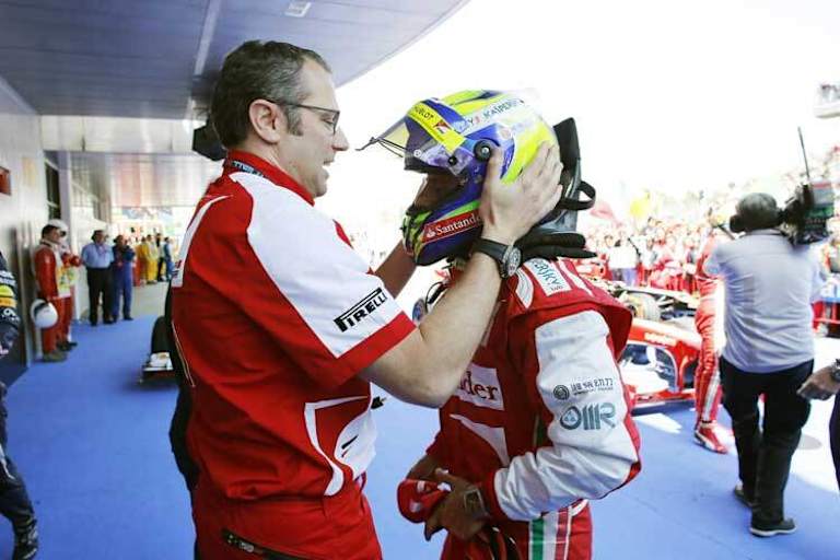 Stefano Domenicali hält zu seinem Fahrer