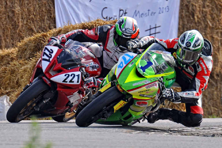 Champion Laurent Hoffmann und Vize Thomas Kreutz (211)