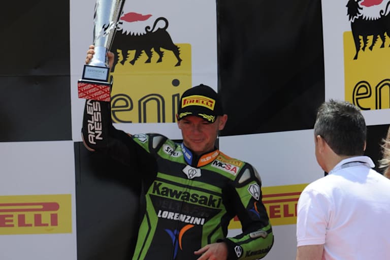 Sheridan Morais als Dritter in Portugal