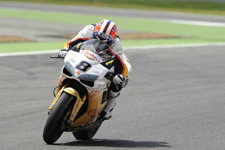 Mark Aitchison auf der Effenbert-Ducati