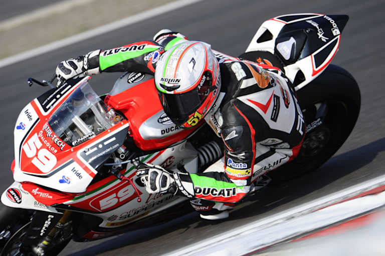 Canepa auf der Superstock-Panigale