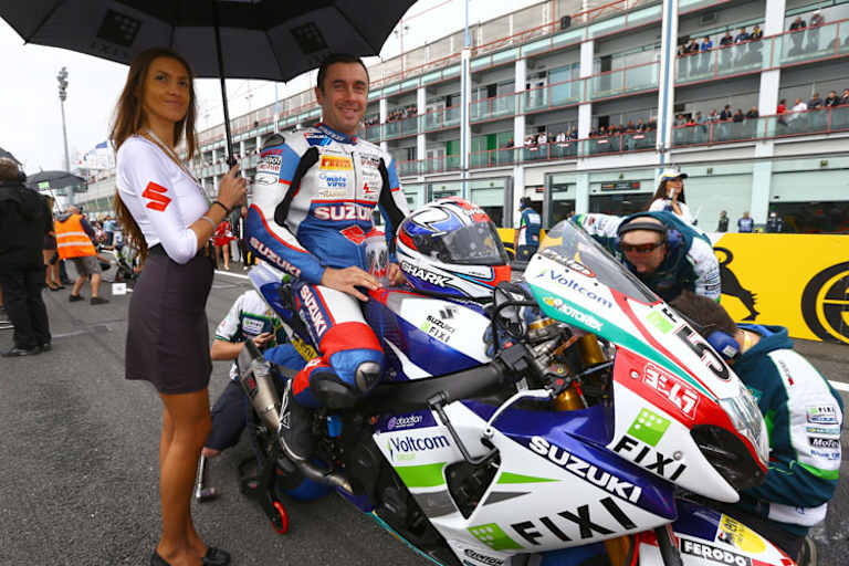 Vincent Philippe überzeugte bei seinem Debüt in der Superbike-WM