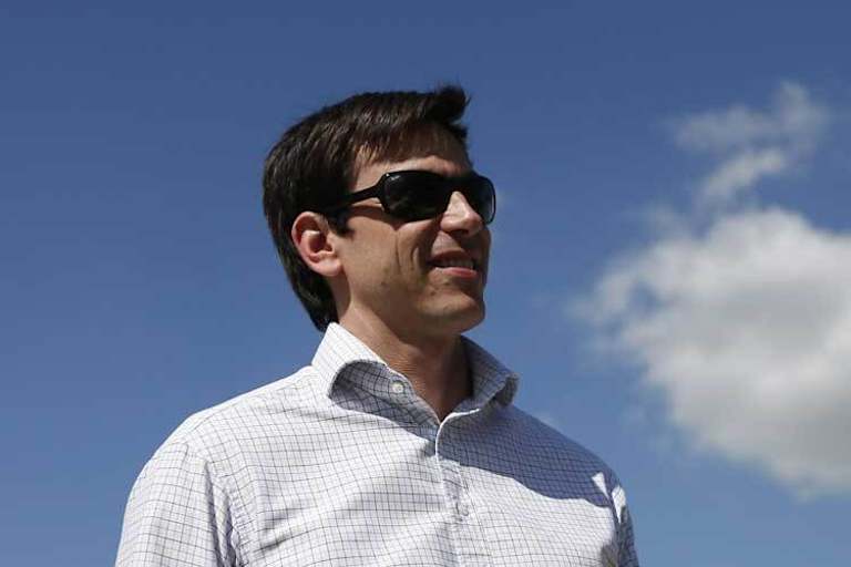 Toto Wolff beobachtete gepannt die Vorstellung seiner Frau