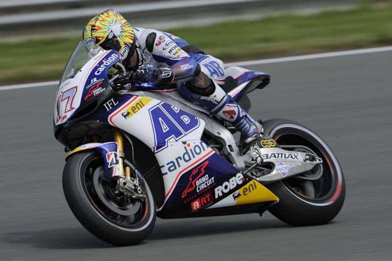 Karel Abraham auf der ART-Aprilia 2013