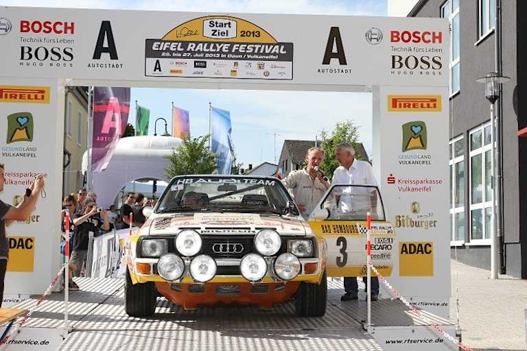Harald Demuth und der Audi Quattro
