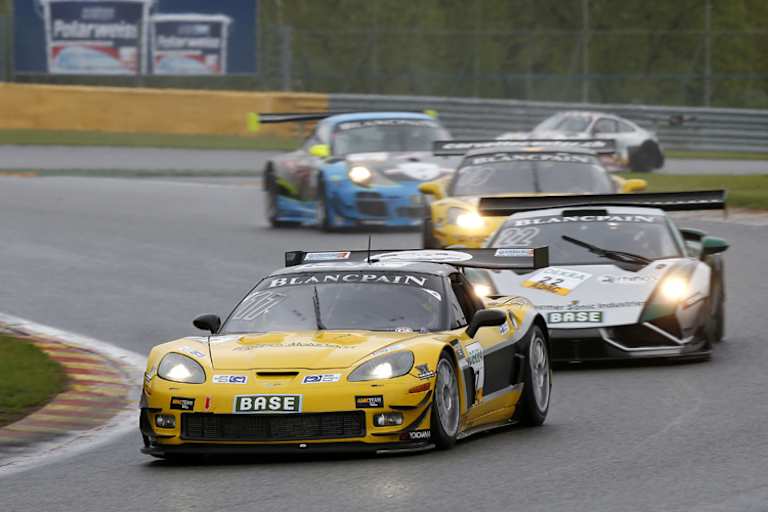 Im ADAC GT Masters startet Marioneck auf einer Corvette