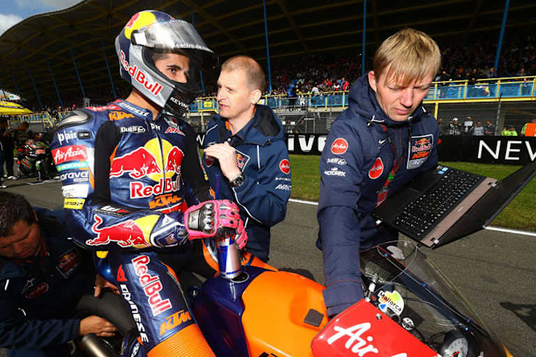 Startplatz in Assen: Salom, Ajo und Elektronik-Spezialist Patrick Unger