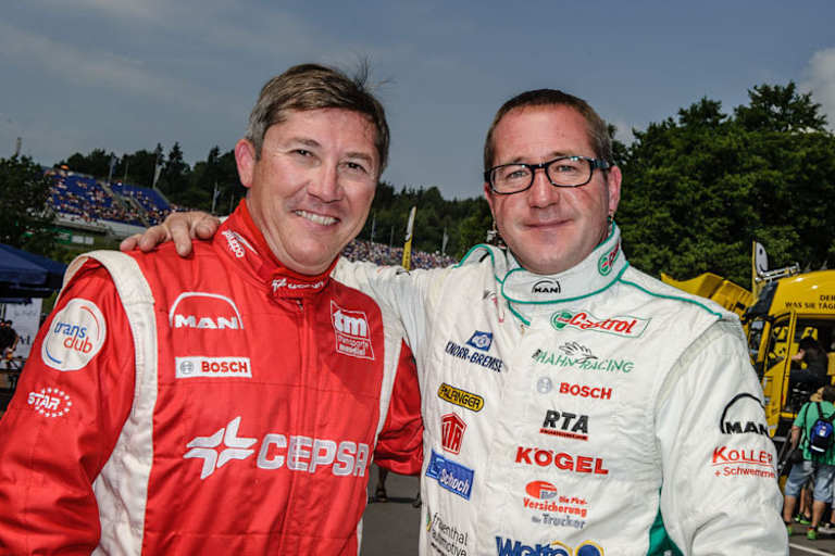 Duell um den EM-Titel: Antonio Albacete (li.) und Jochen Hahn