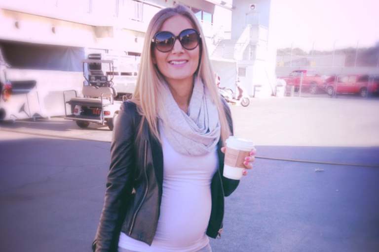 Amy Sykes erwartet im November ihr erstes Kind