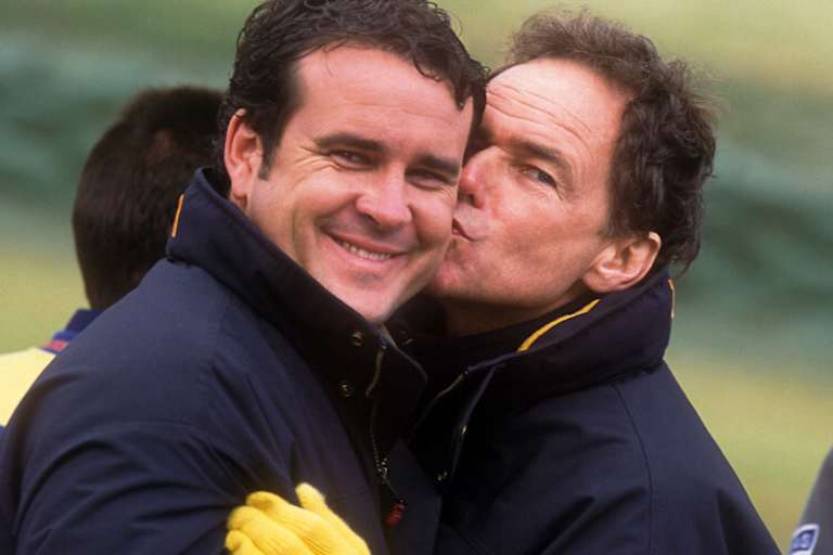 Daryl Beattie mit dem 2003 verstorbenen Barry Sheene