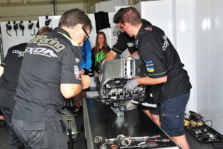 Auch der Motor von Krummenacher wird ausgetauscht