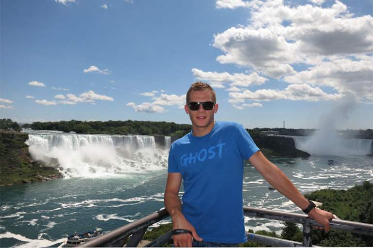 Nach dem Helikopterflug wurde das Wetter besser