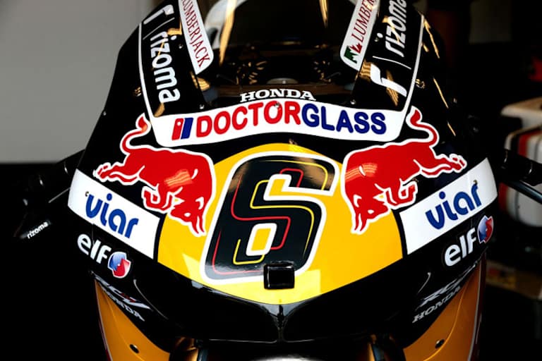 Stefan Bradl: Red Bull-Design in Amerika