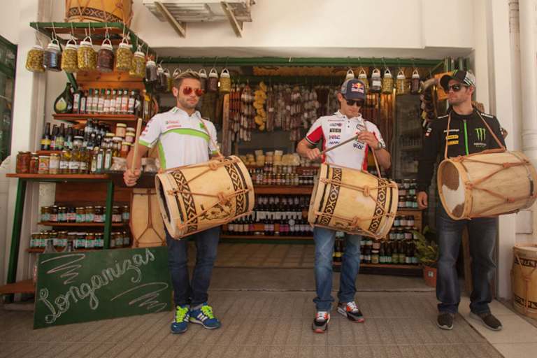 Am Mittwoch: Bautista, Bradl, Crutchlow als Trommler