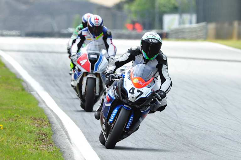 Marc Buchner unterwegs mit der Suzuki GSX R 1000