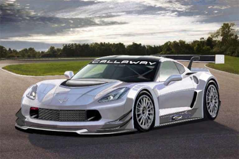 Frontdesign der neuen C7 GT3