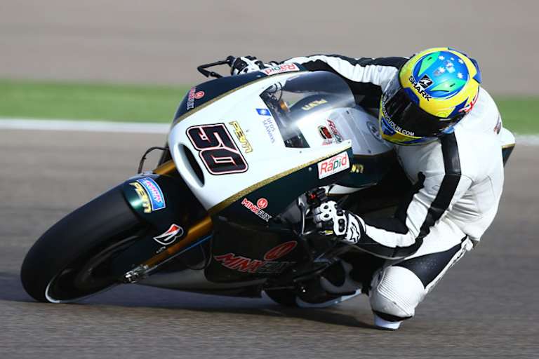 Damian Cudlin auf der PBM-Aprilia