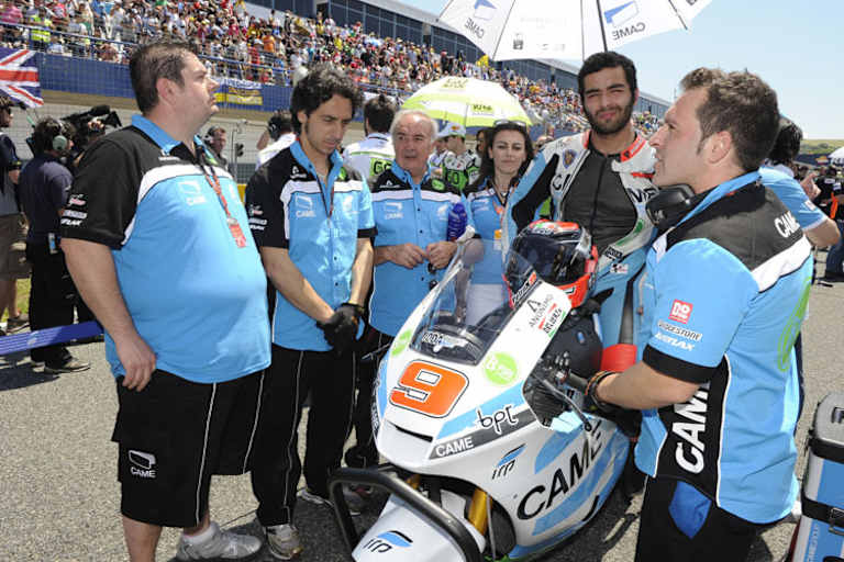 ...Danilo Petrucci (BMW) und...
