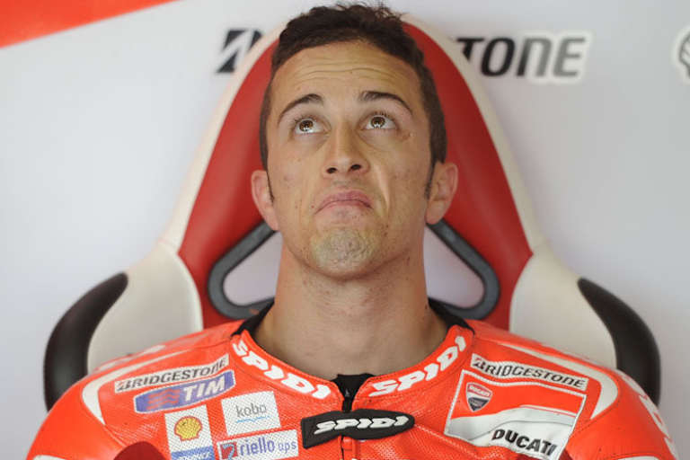 Andrea Dovizioso: Seine Miene sagt alles