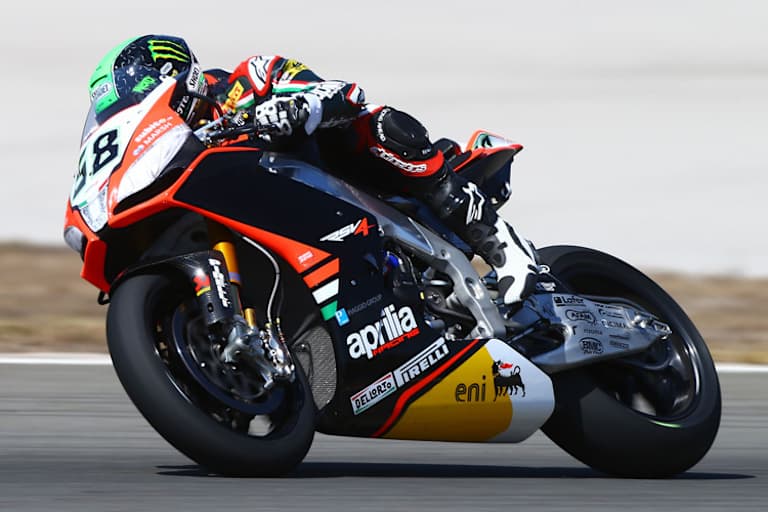 Eugene Laverty: In der Superbike-WM schnellster der Aprilia-Piloten