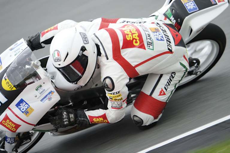 Romano Fenati auf der FTR-Honda des San Carlo Team Italia