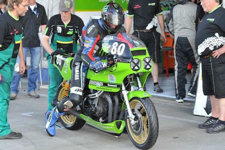 Galinski auf dem Weg zum nächsten Turn