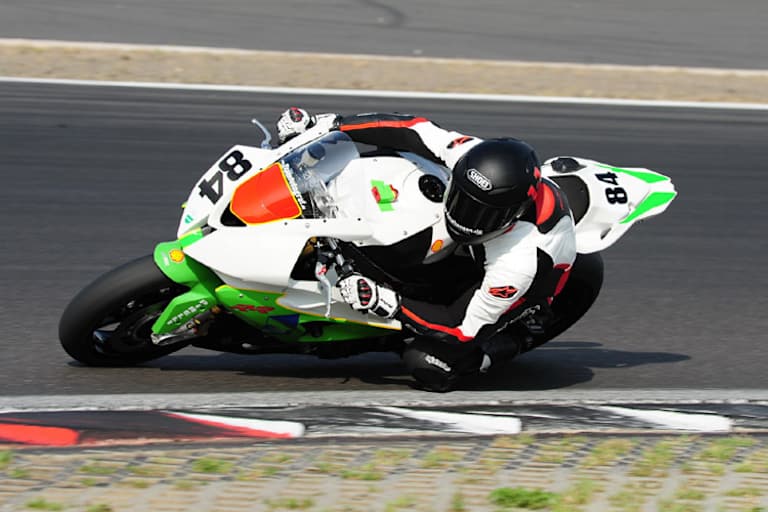 Luca Hansen, 2012 noch in der IDM am Start, zeigte sich am Nürburgring