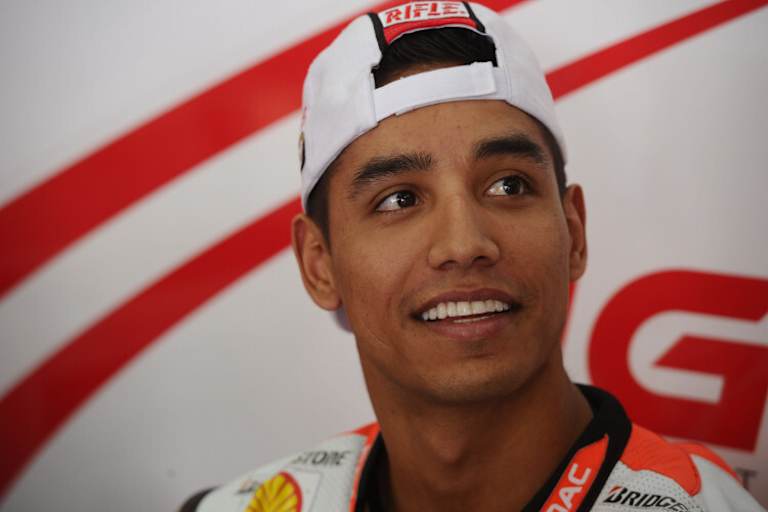Yonny Hernandez gewöhnt  sich immer mehr an die Ducati