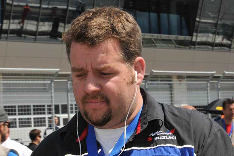 Denis Hertrampf als Suzuki-Teamchef