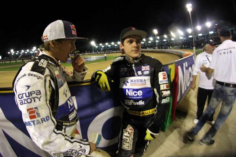 Neben dem WM- hätte Tai Woffinden (re.) auch den EM-Titel gewinnen können