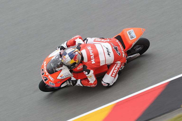 Jonas Folger musste einen Sturz zu Beginn des Qualifyings wegstecken