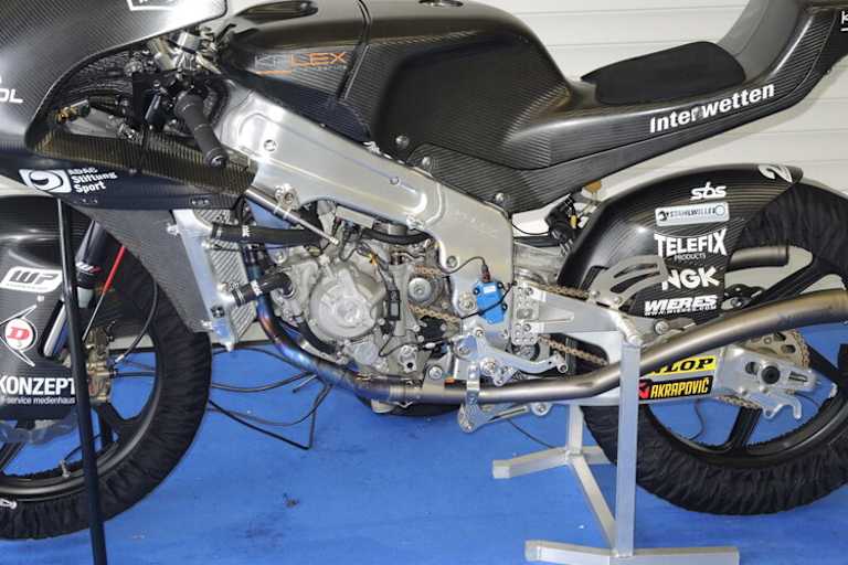 Die Kalex-KTM von Moto3-Pilot Philipp Öttl