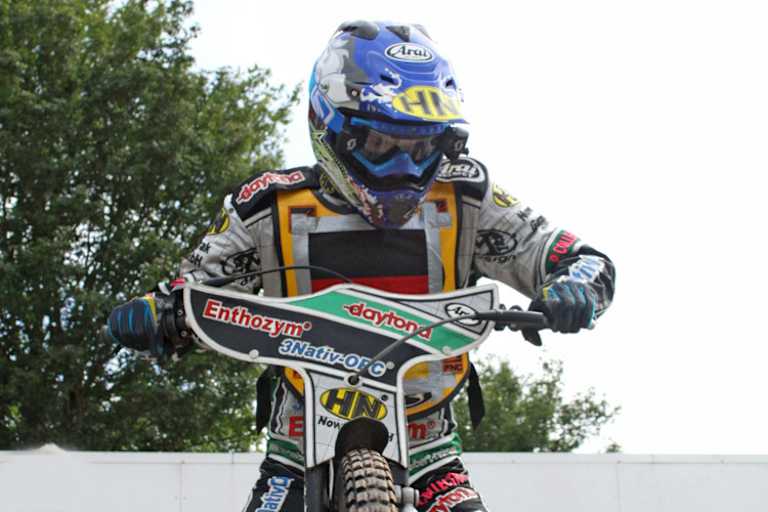 Kevin Wölbert (vorne) schlug sich gut 