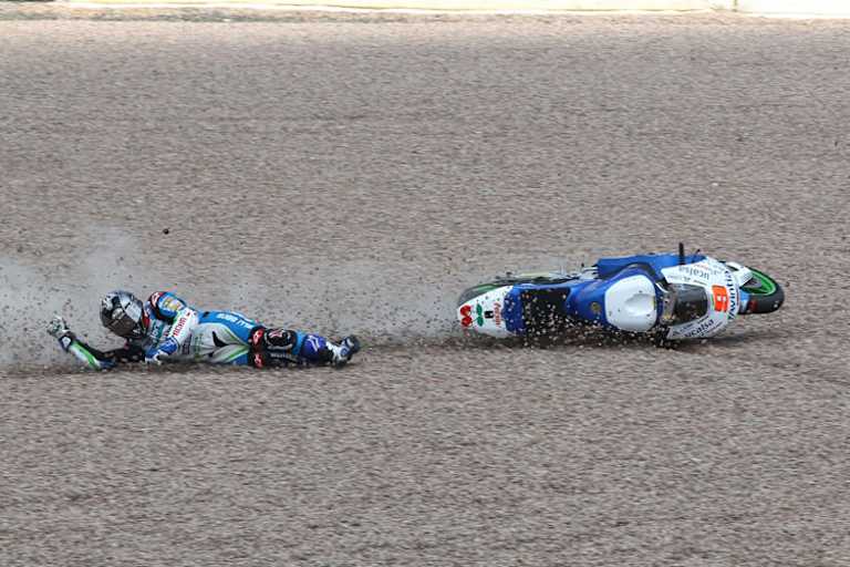 Kyle Smith beendete seine GP-Karriere mit einem Sturz auf dem Sachsenring