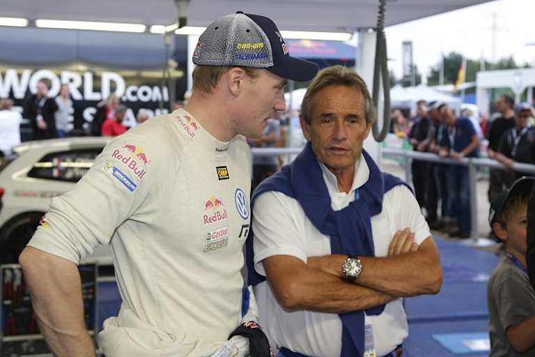 Jari-Matti Latvala (l.) und Jost Capito