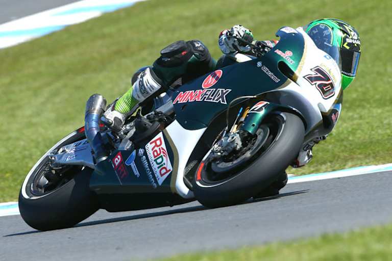 Michael Laverty auf der PBM-Aprilia