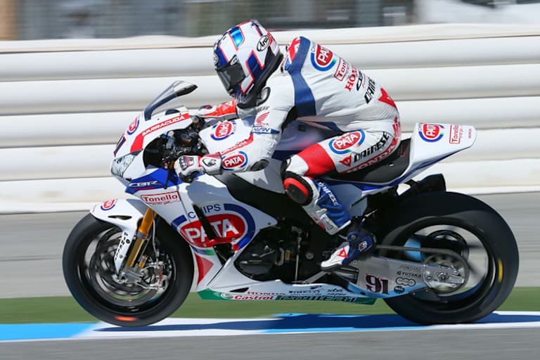 Honda (hier Leon Haslam) plädiert auf neue technische Regeln für 2015