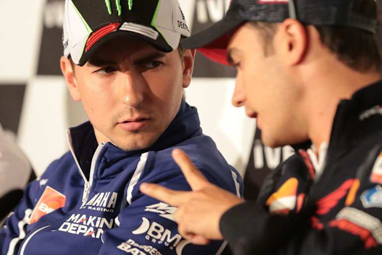 Das WM-Duell zwischen Dani Pedrosa (re.) und Lorenzo: Ist schon eine Vorentscheidung gefallen?