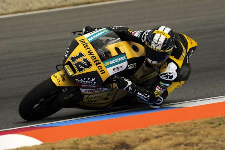 Tom Lüthi schaffte den Sprung auf das Podium