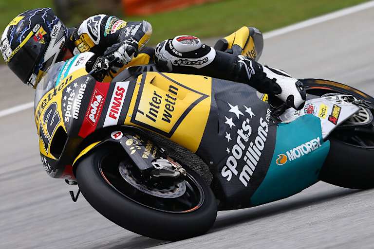 Tom Lüthi landete auf dem Podest