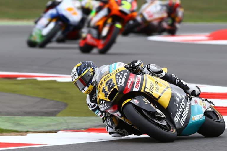 Tom Lüthi in Silverstone