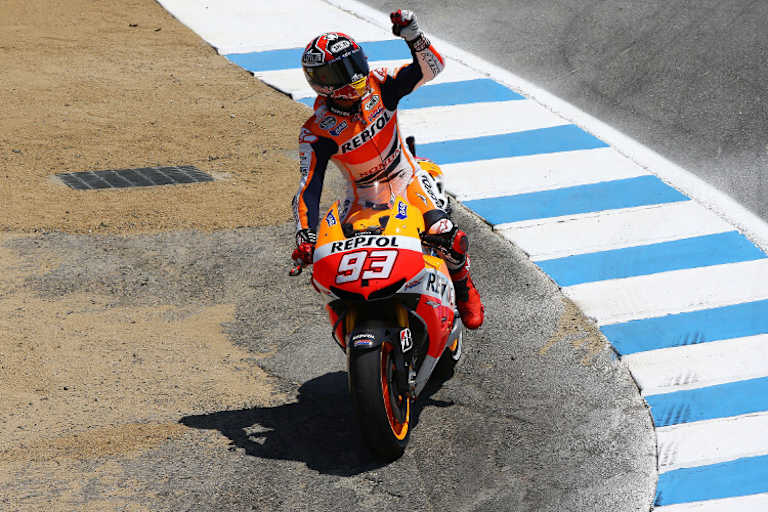 Laguna-Sieger und WM-Leader: Marc Márquez