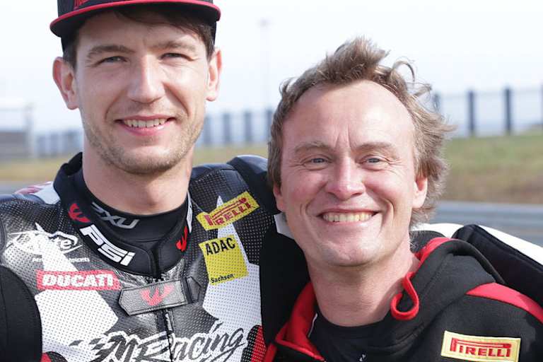 Ralf Waldmann (re.) arbeitet heute für Max Neukirchner