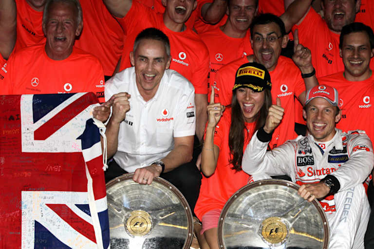 Martin Whitmarsh und Jenson Button: So soll das später wieder aussehen
