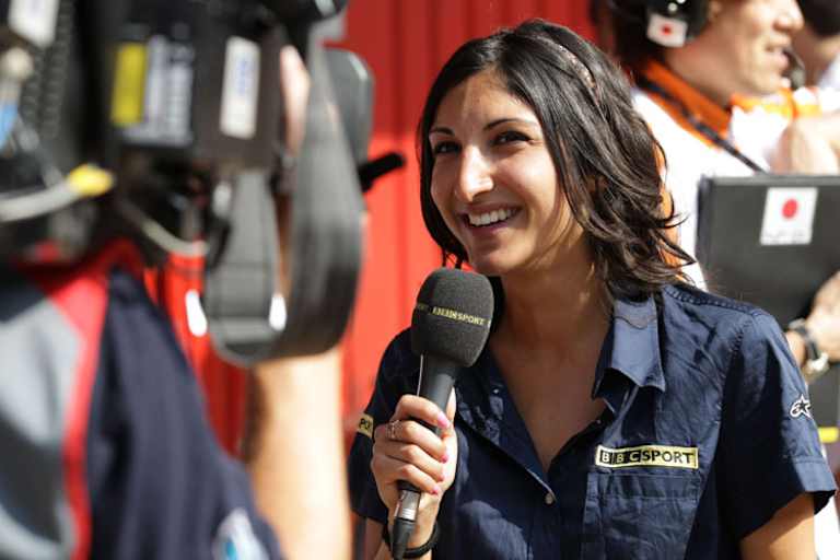 Moderatorin Azi Farni wird 2014 nicht mehr für die BBC von der MotoGP berichten